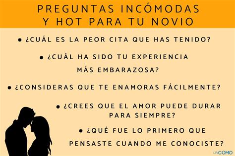 preguntas incomodas para tu pareja|100 preguntas incómodas para tu novio: ¿Te atreves。